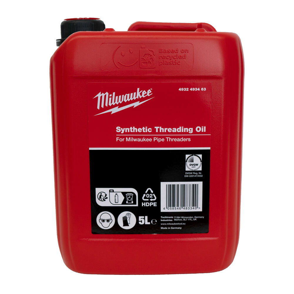 Milwaukee Synthetisches Gewindeschneidöl 5 l