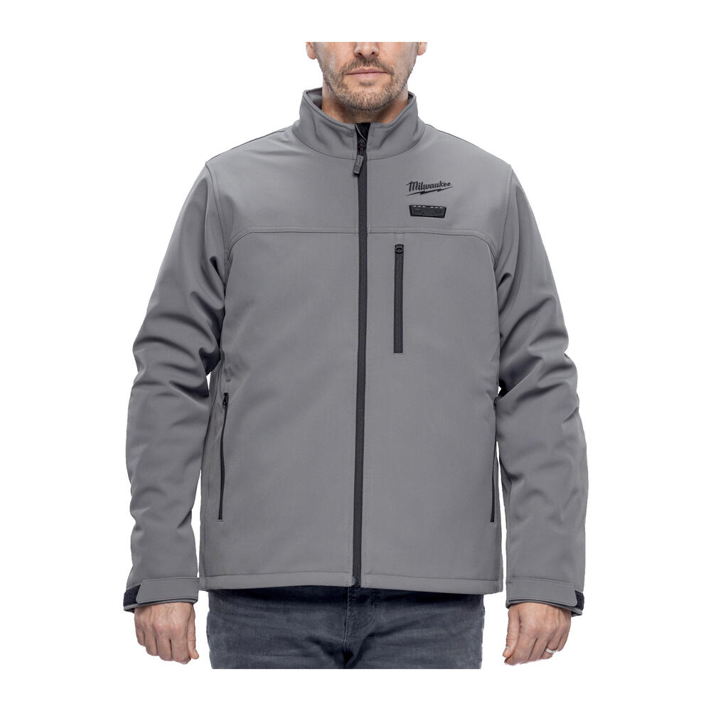 Milwaukee M12 Akku-Heiz-Jacke Herren grau HJGR6-0