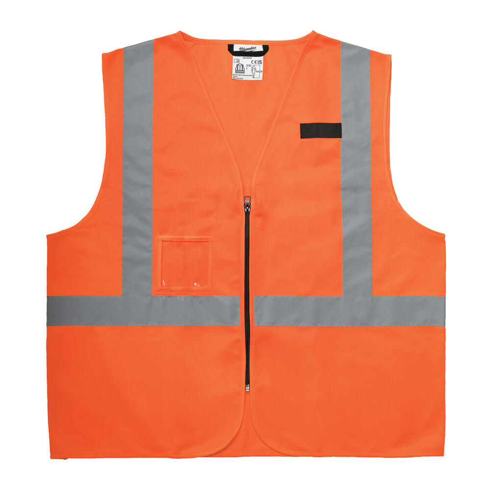 Milwaukee - Contractor Warnschutzweste orange Größe 2XL/3XL 2XL/3XL