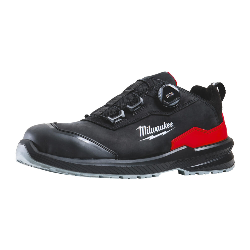 Milwaukee - FLEXTRED  S3S Sicherheits-Halbschuh BOA Leder schwarz Größe 36 Größe 36