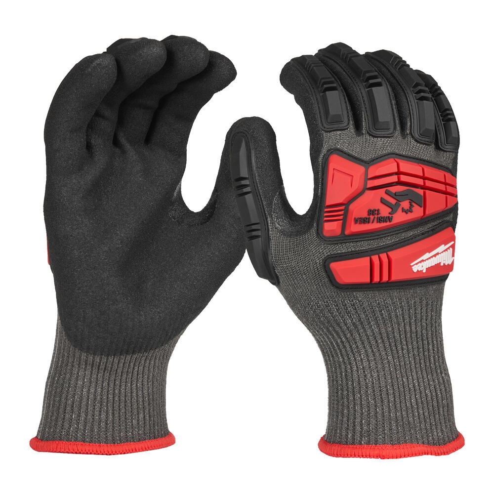 Milwaukee - Impact schlagfeste Schnittschutzhandschuhe Klasse 5/E - M/8 M/8