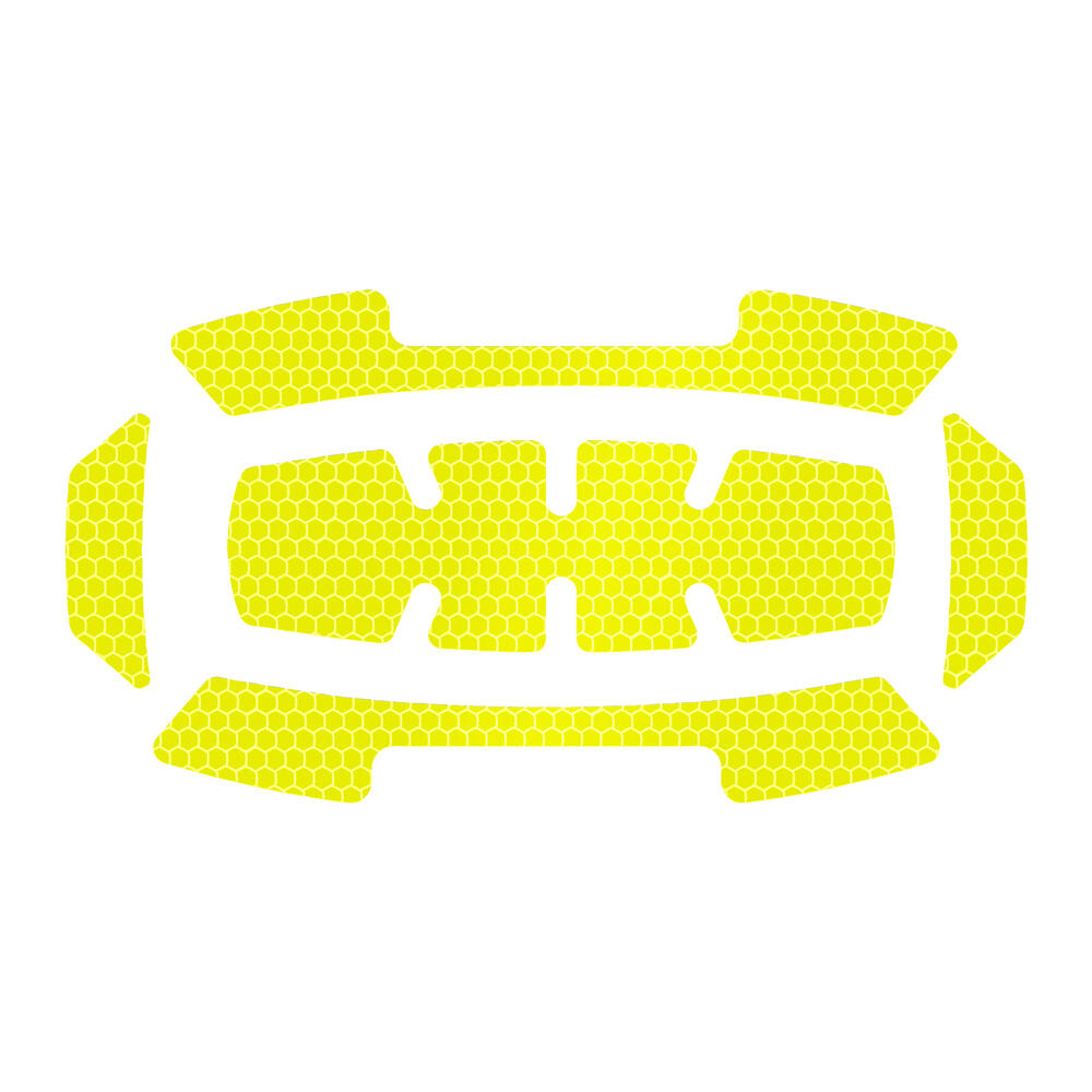 Milwaukee BOLT Hi-Vis Aufkleber-Set gelb, 5-teilig