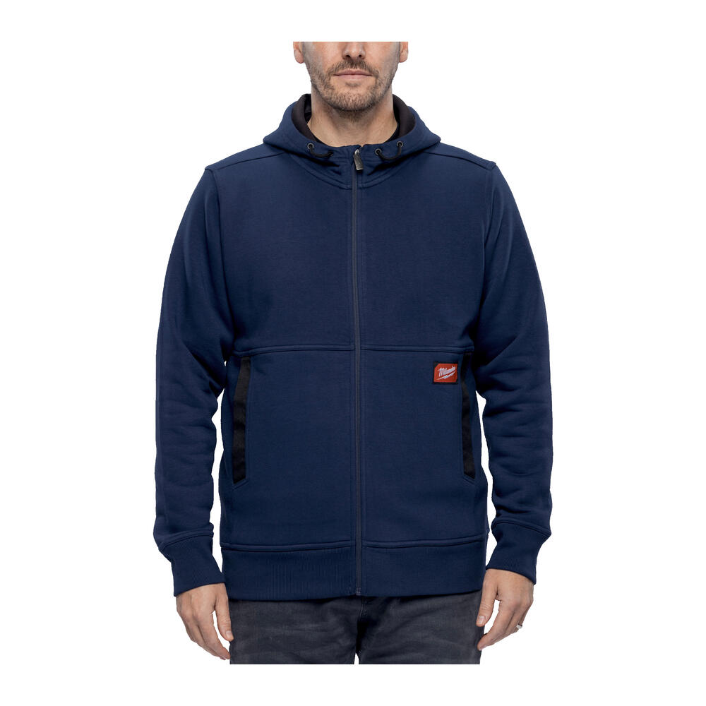 Milwaukee GRIDIRON Full-Zip Kapuzenpullover blau