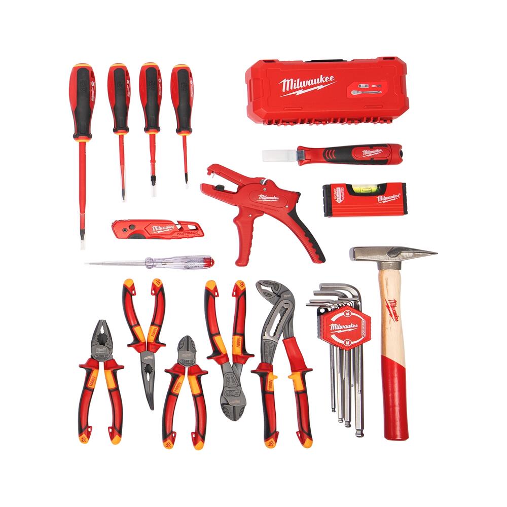 Milwaukee Elektriker PACKOUT Koffer (62-teilig)