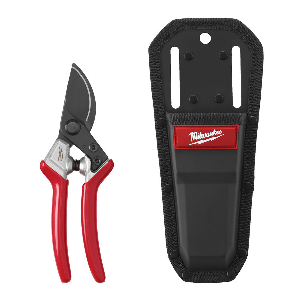 Milwaukee Bypass-Gartenschere mit Holster 20 cm