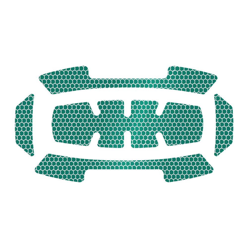 Milwaukee BOLT Hi-Vis Aufkleber-Set grün, 5-teilig