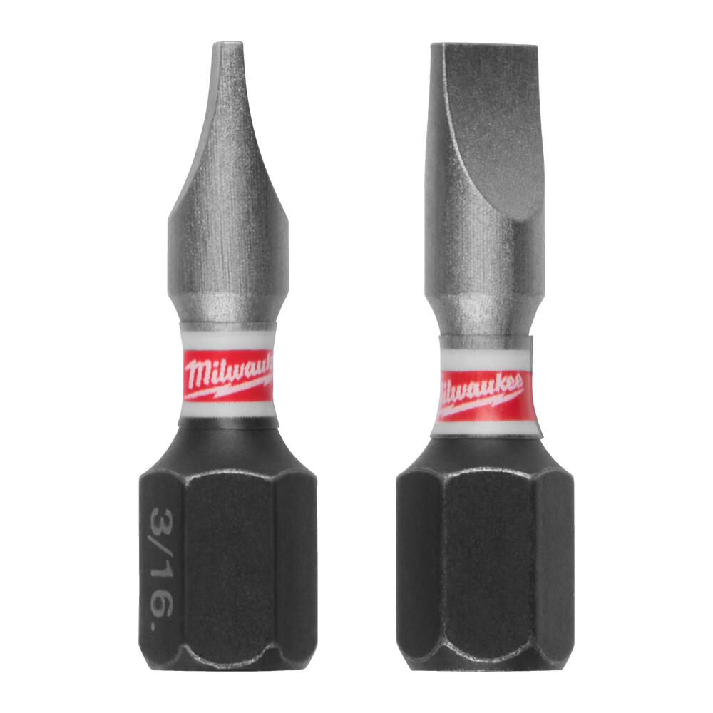 Milwaukee Schrauberbit SHOCKWAVE SL x 25 mm - 3 Stück