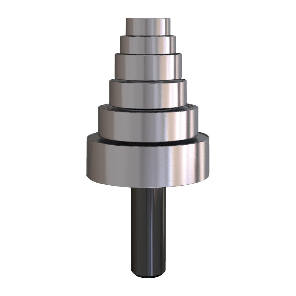 Milwaukee Vario-Falzfräser Set (8-teilig)