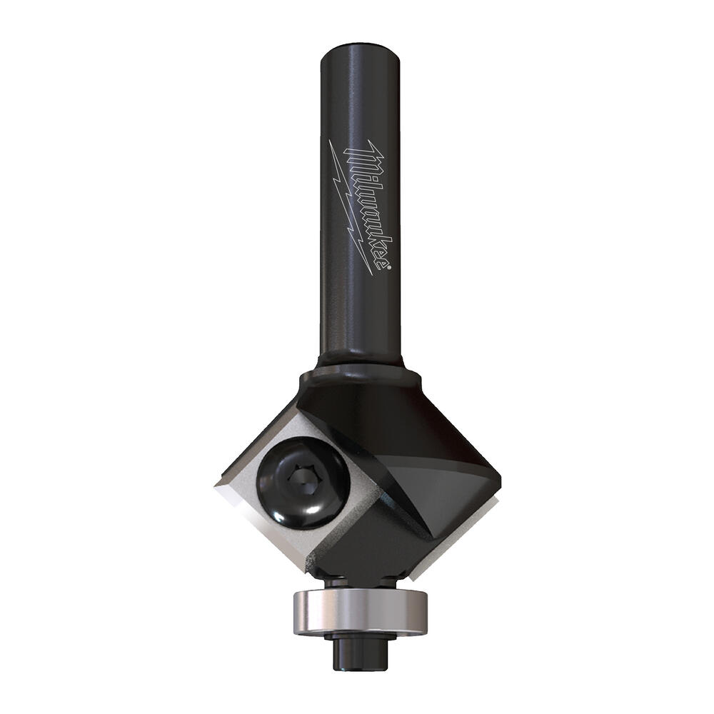 Milwaukee Wendeplatten-Fasenfräser mit 8 mm Schaft