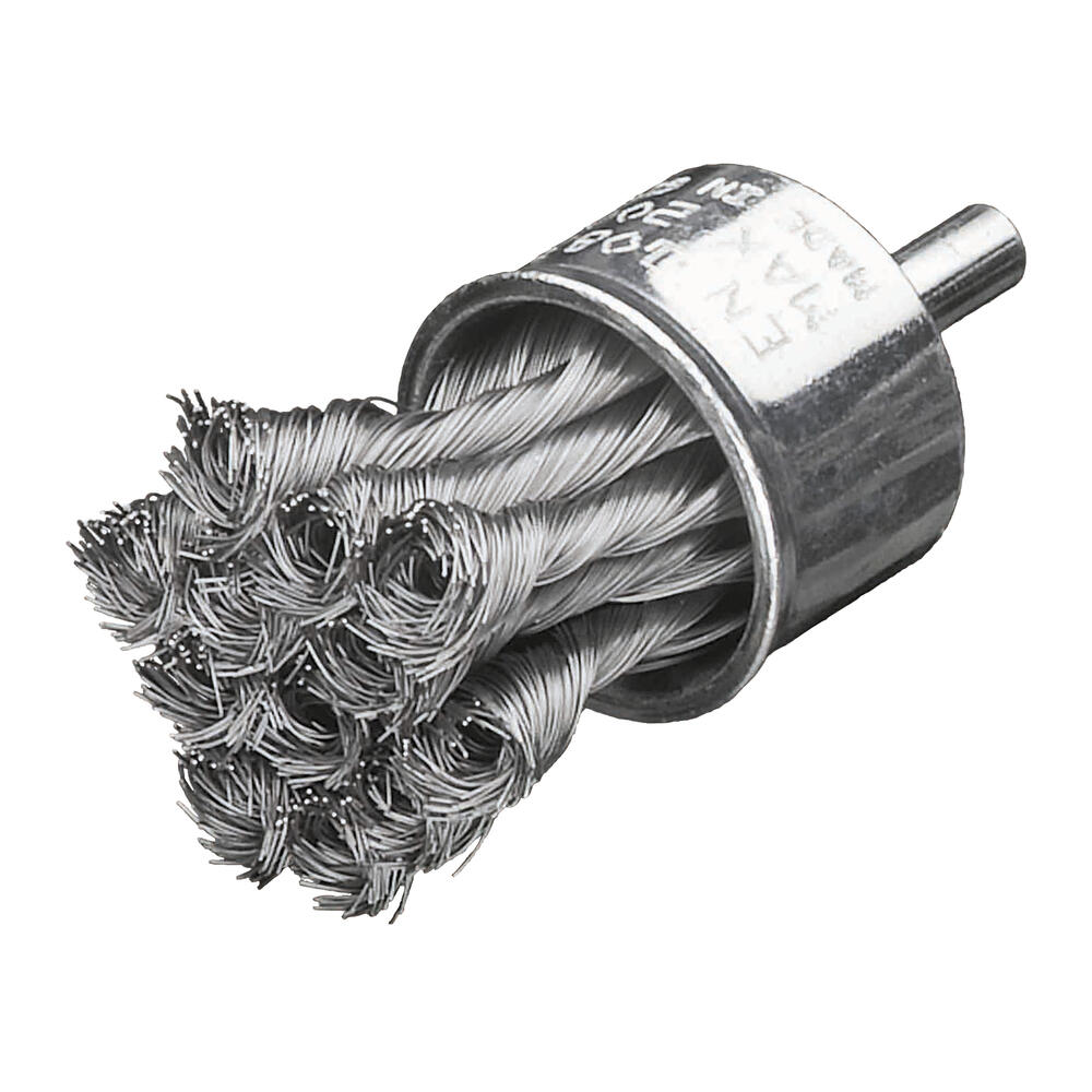 Milwaukee Stahl-Pinselbürste S6 gezopft - 3 Stück