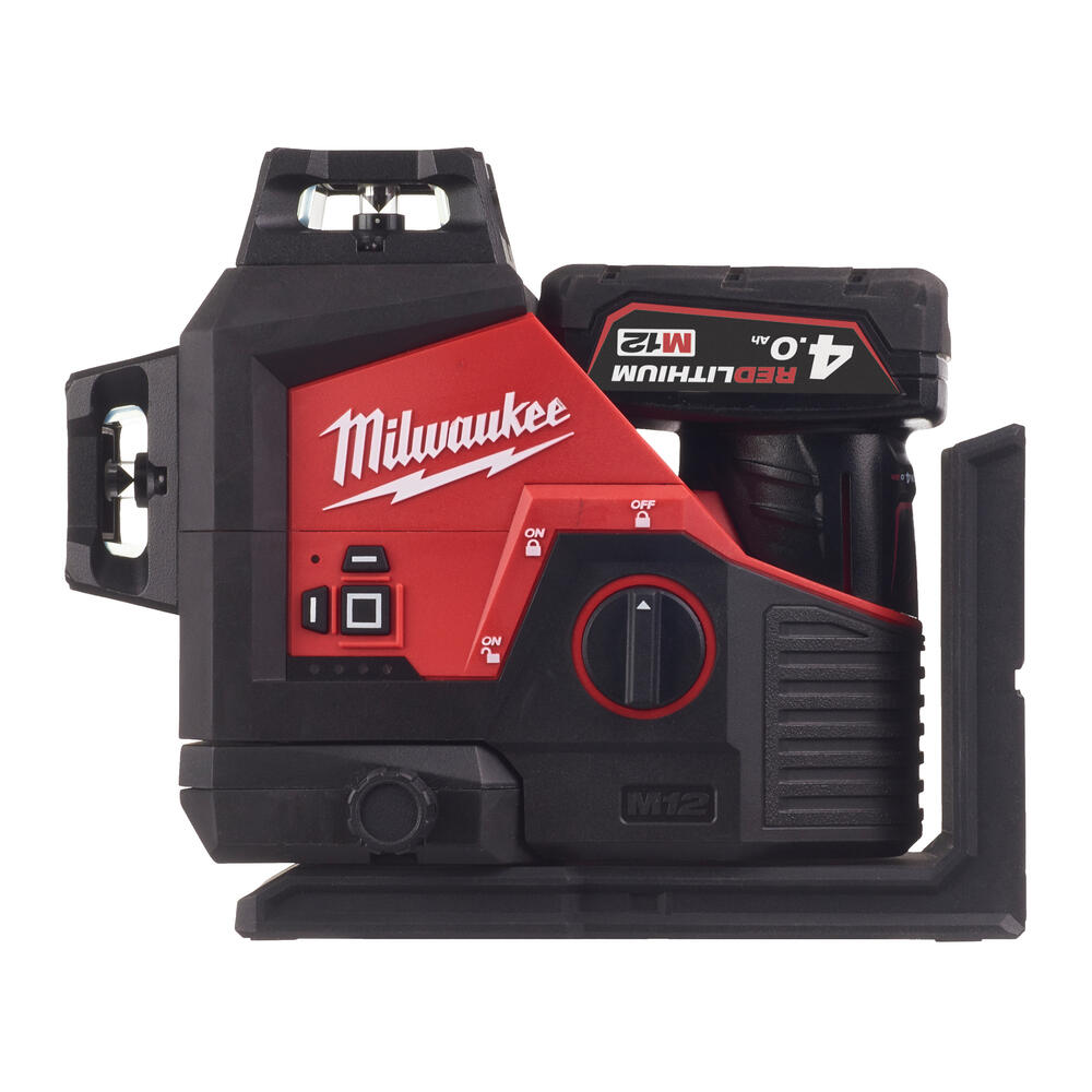 Milwaukee - M12 3 x 360Grad Kreuzlinienlaser (M123PL-401C) 