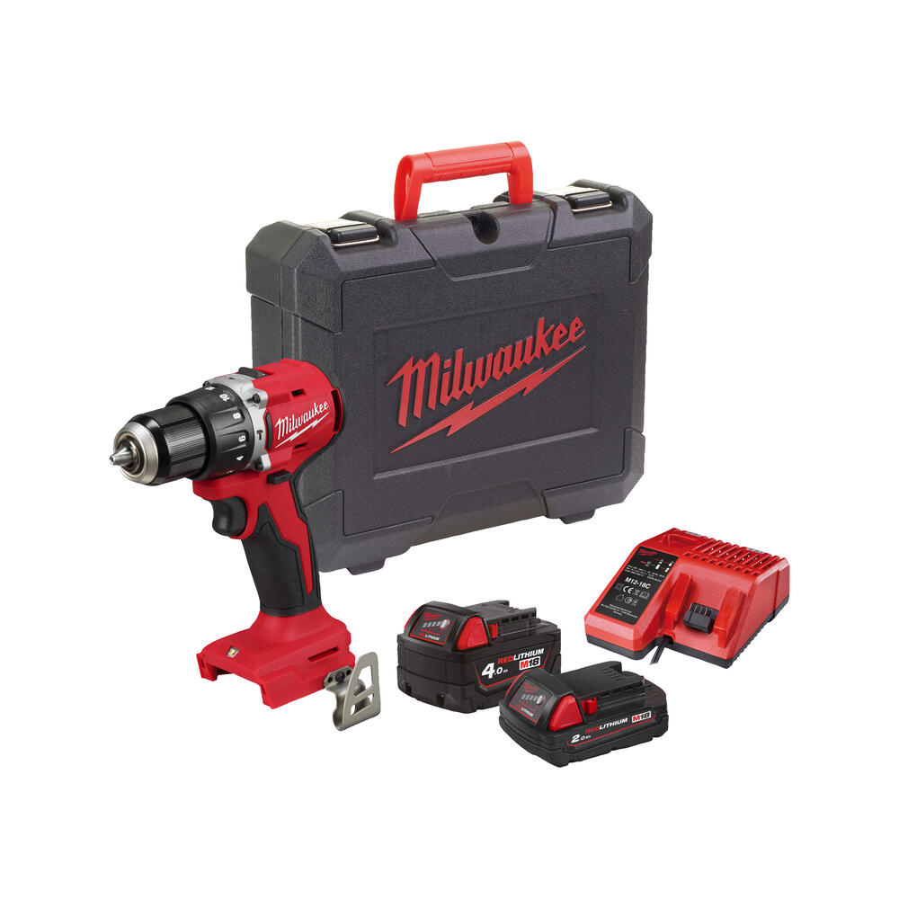 Milwaukee - M18 bürstenloser Akku-Schlagbohrschrauber (M18BLPDRC-422C)