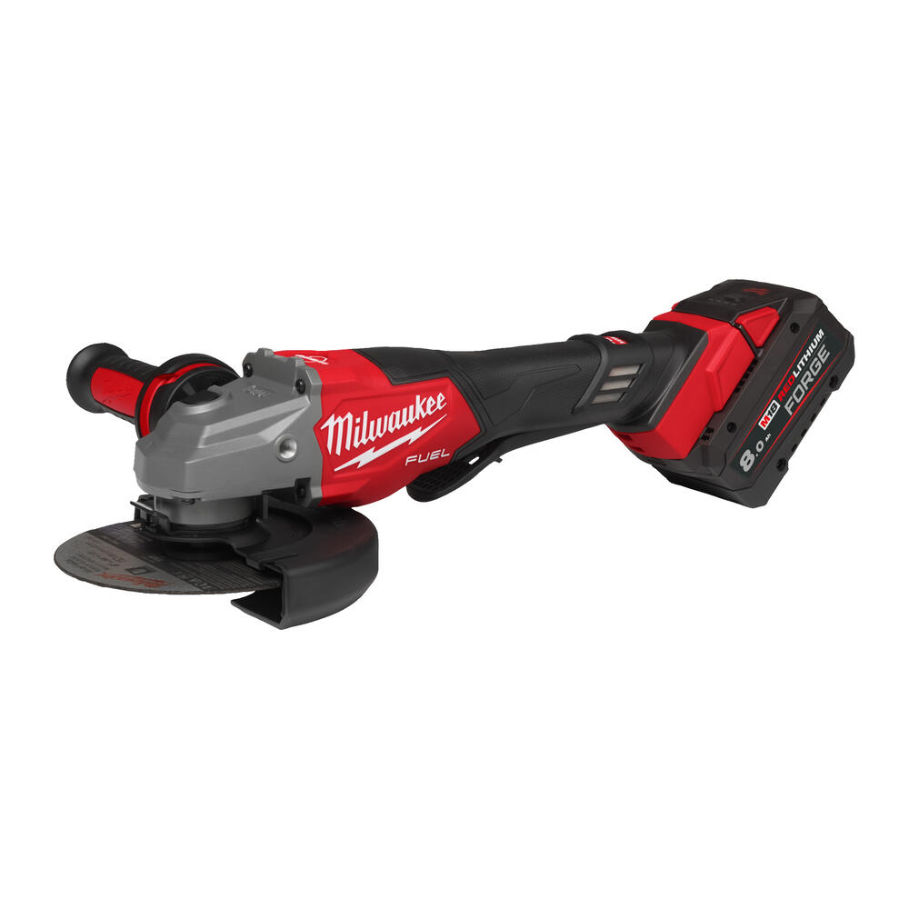 Milwaukee-M18 Akku-Hochleistungswinkelschleifer 125mm mit Paddelschalter Gen2(M18FHSAG125XPDB2-802X) 