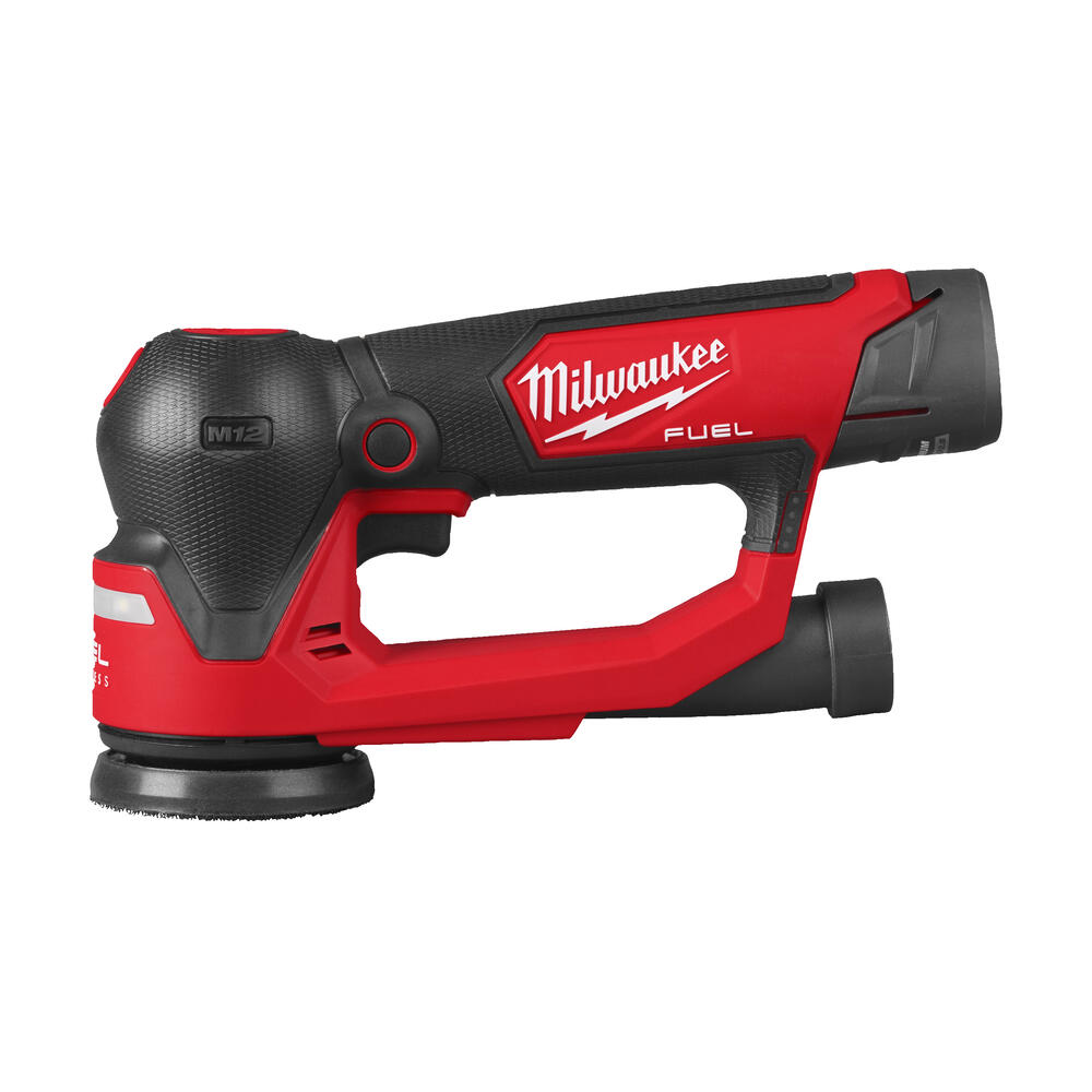 Milwaukee - M12 Akku-Exzenterschleifer 75 mm (M12FSDR75-202B) 