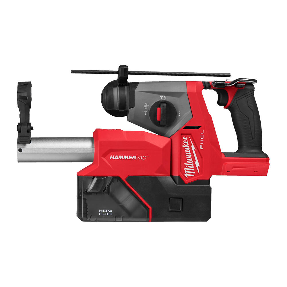 Milwaukee M18 FUEL Akku-SDS-PLUS Kombihammer Staubabsaugung M18FHACDDE-0C