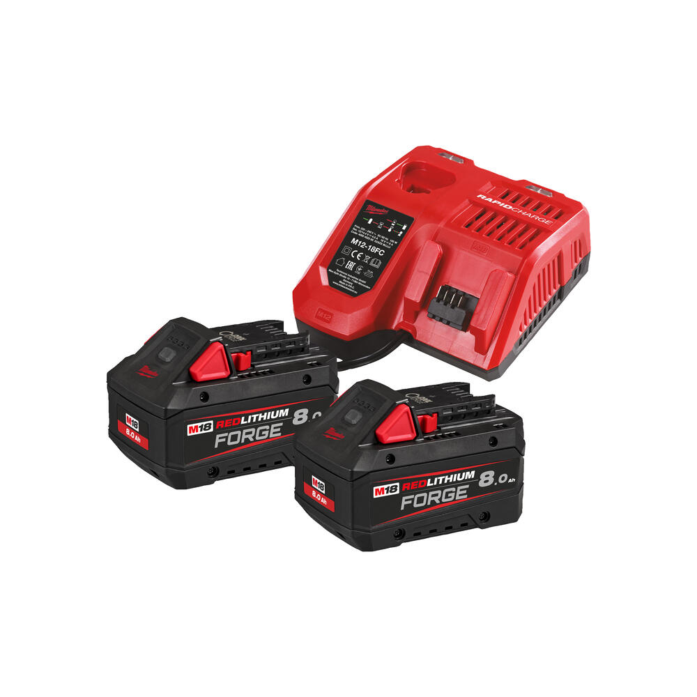 Milwaukee - M18 FORGENRG Akku-Set (M18FORGENRG-802) 