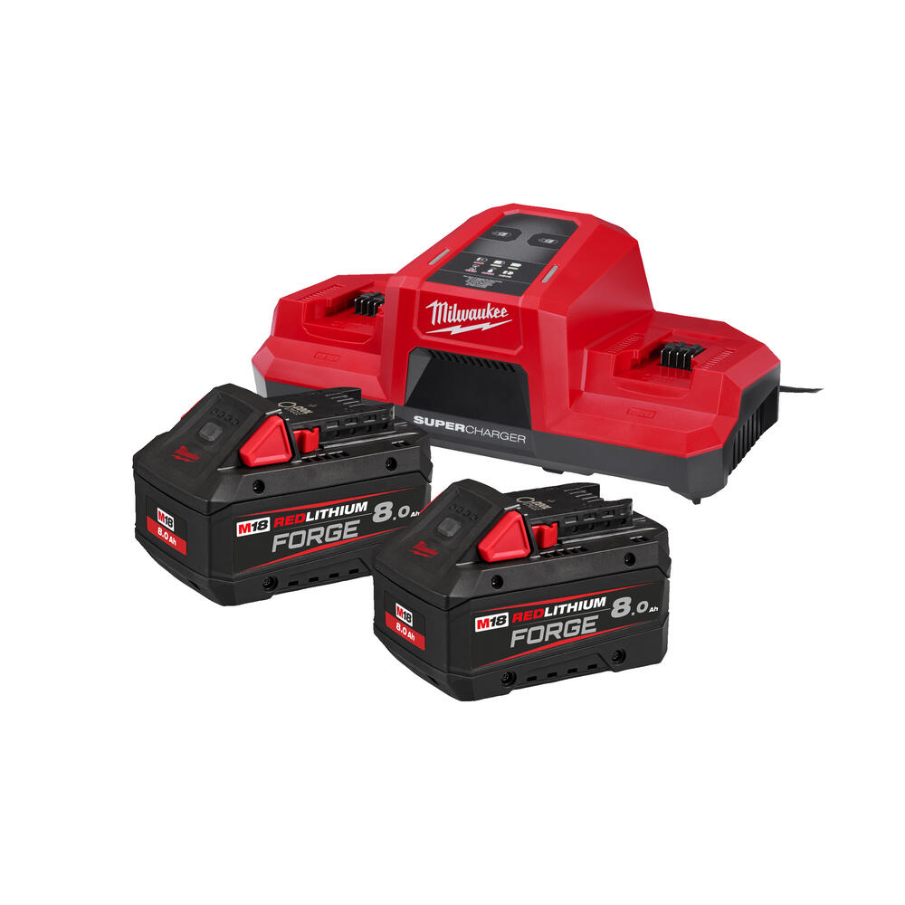 Milwaukee - M18 FORGENRG Akku-Set (M18FORGENRG-802DBSC) 