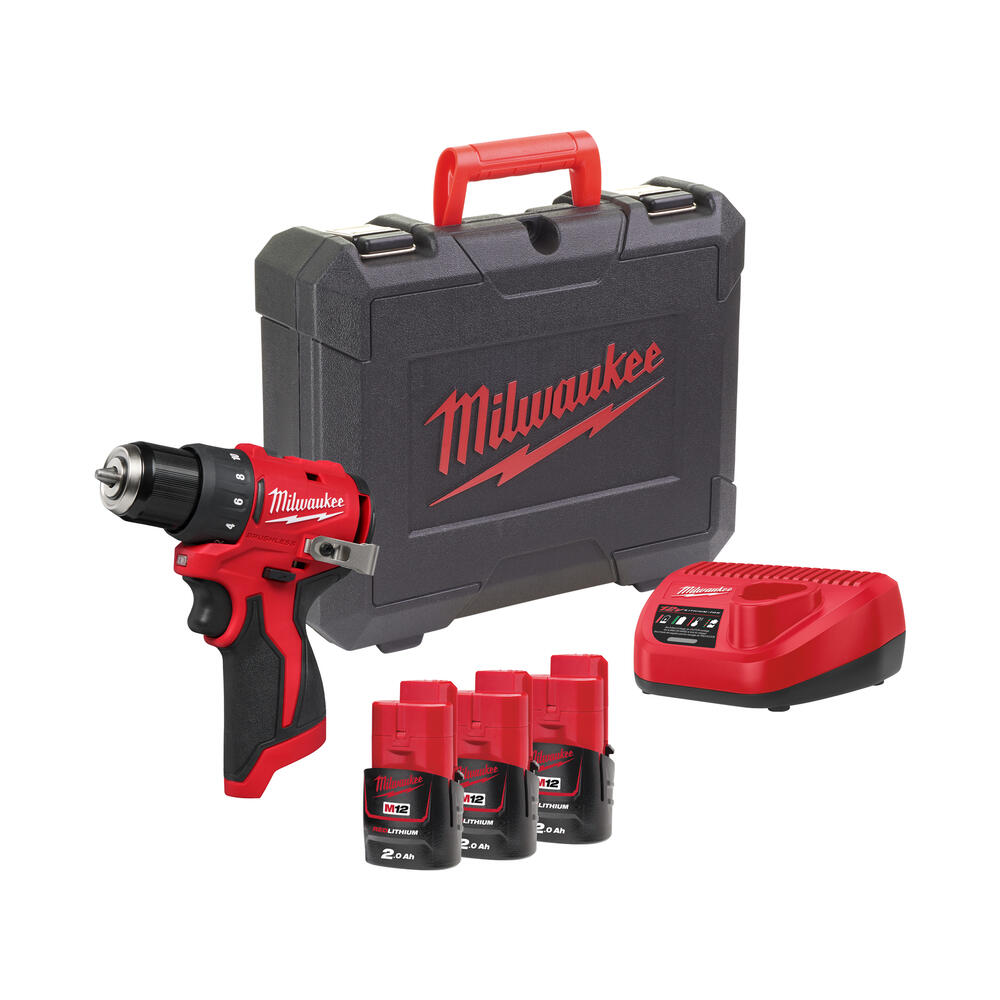 Milwaukee M12 Akku-Bohrschrauber M12BLDDRC-203C