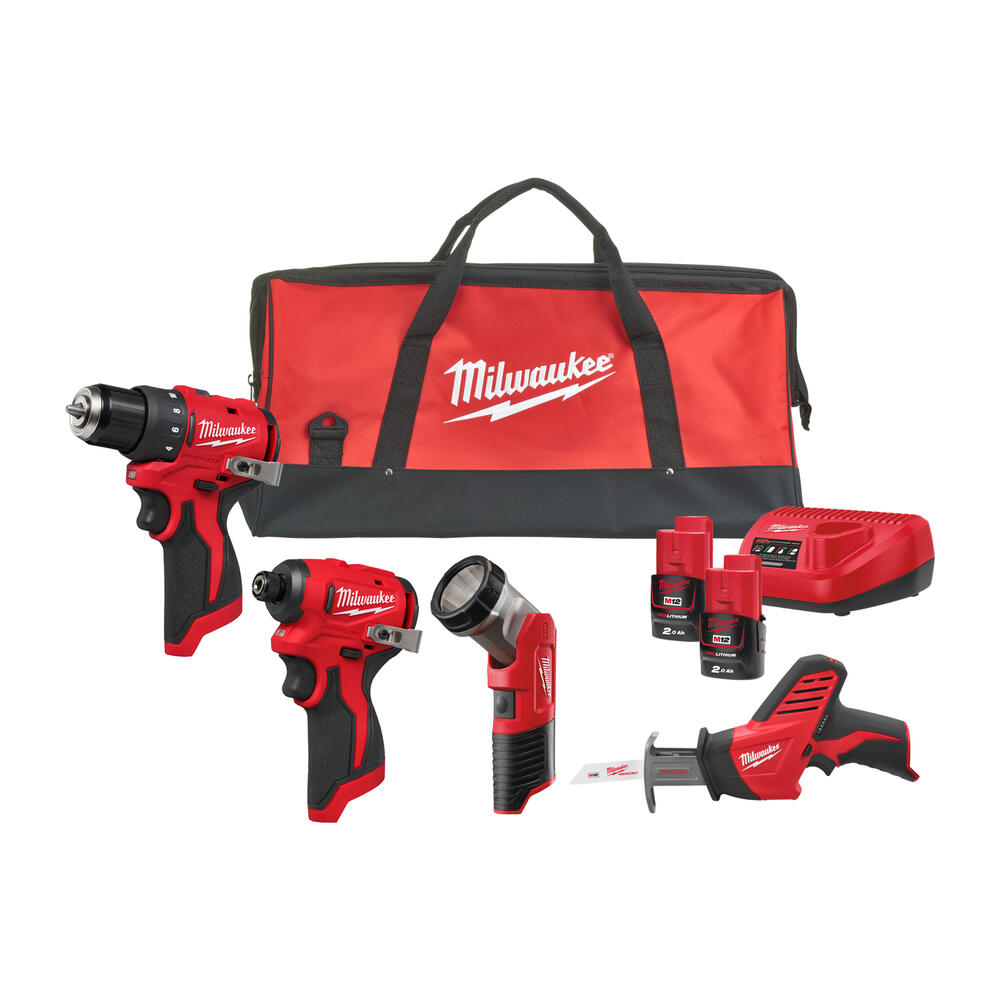 Milwaukee M12 Akku-POWERPACK M12BLPP4A-202B