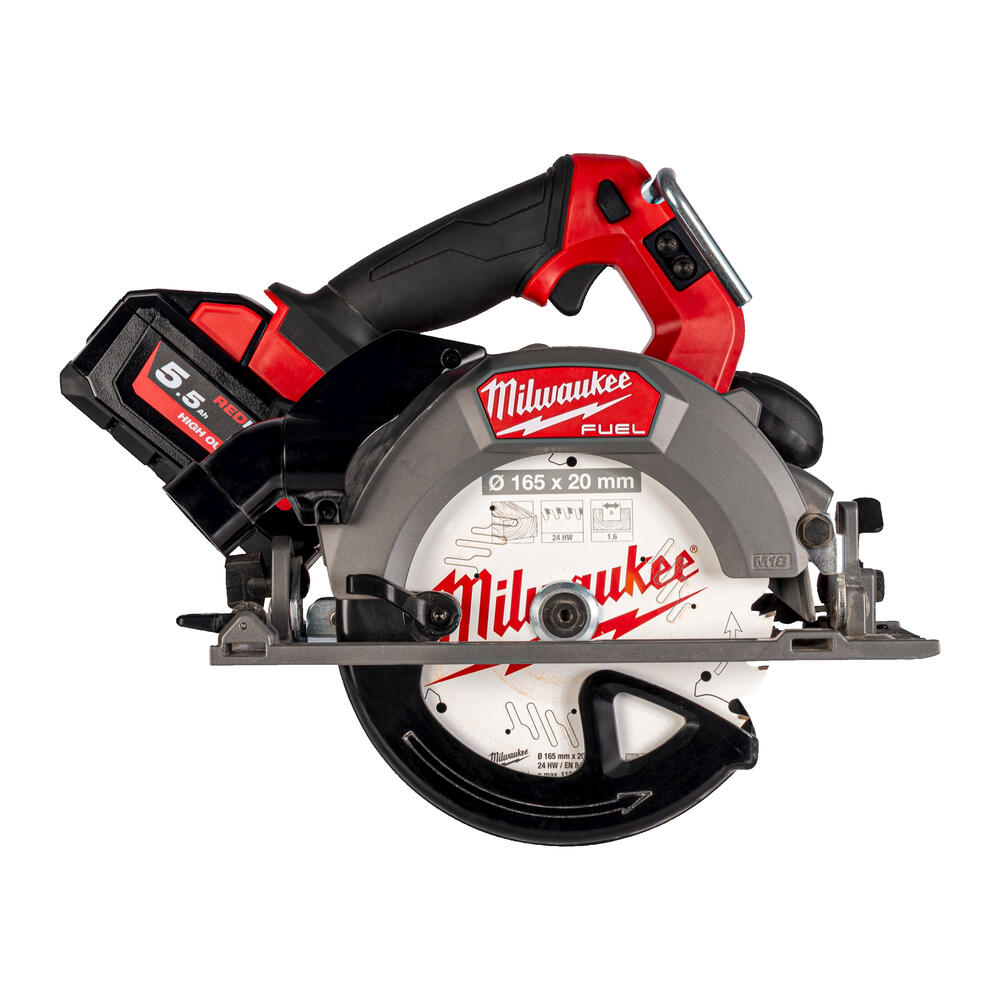 Milwaukee M18 FUEL Akku-Handkreissäge 165 mm M18FCSDC165-552C