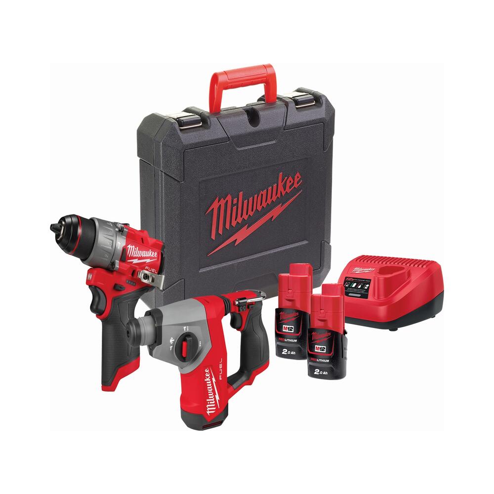 Milwaukee M12 FUEL Akku-POWERPACK M12FPP2BG2-502X