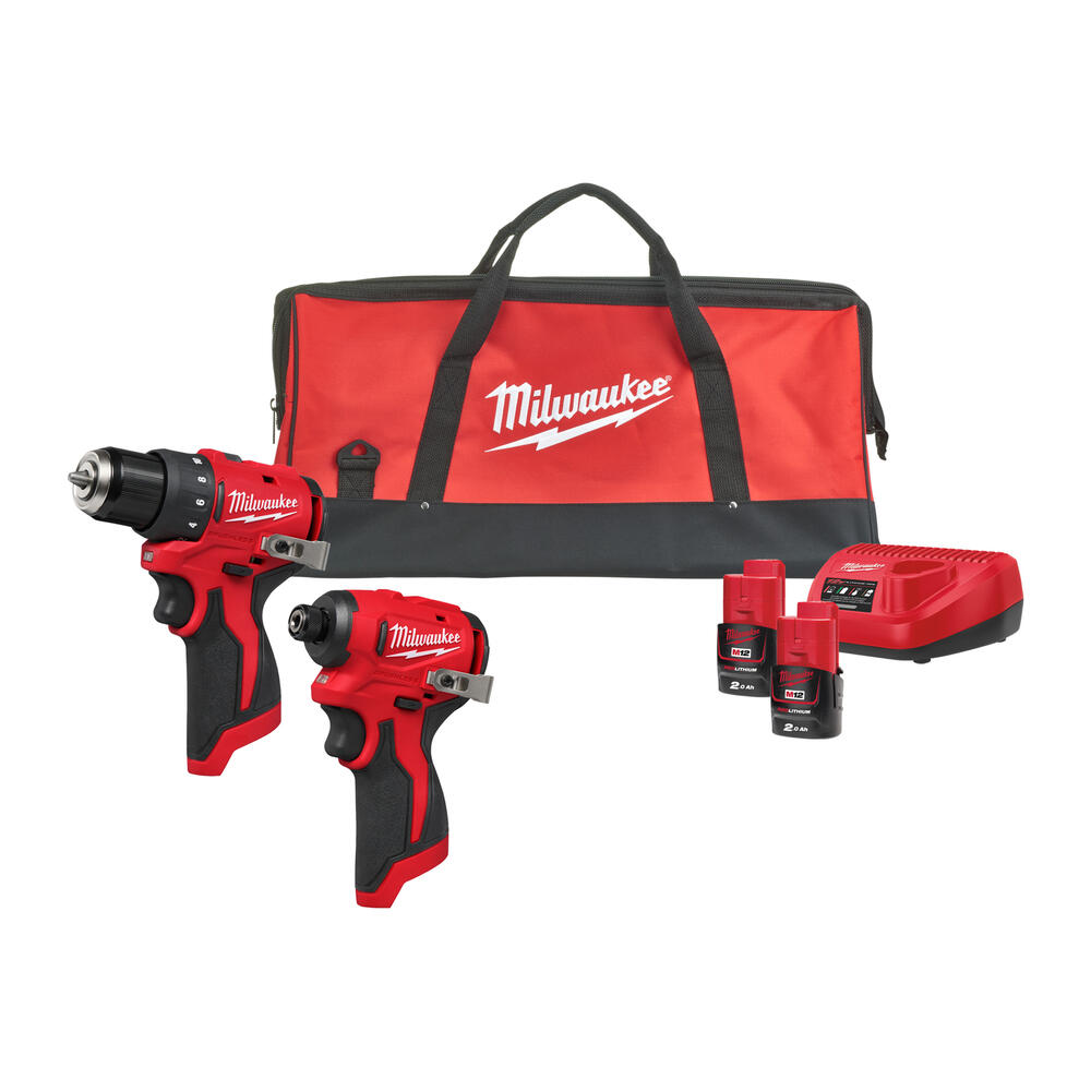 Milwaukee M12 Akku-POWERPACK M12BLPP2D-202B