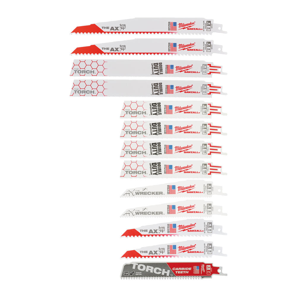 Milwaukee Säbelsägeblatt-Set SAWZALL (13-teilig)